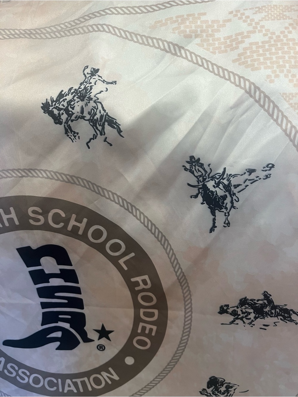 NHSRA National High School Rodeo Association Scarf Barrel Racing Roping Broncs - Picture 9 of 10